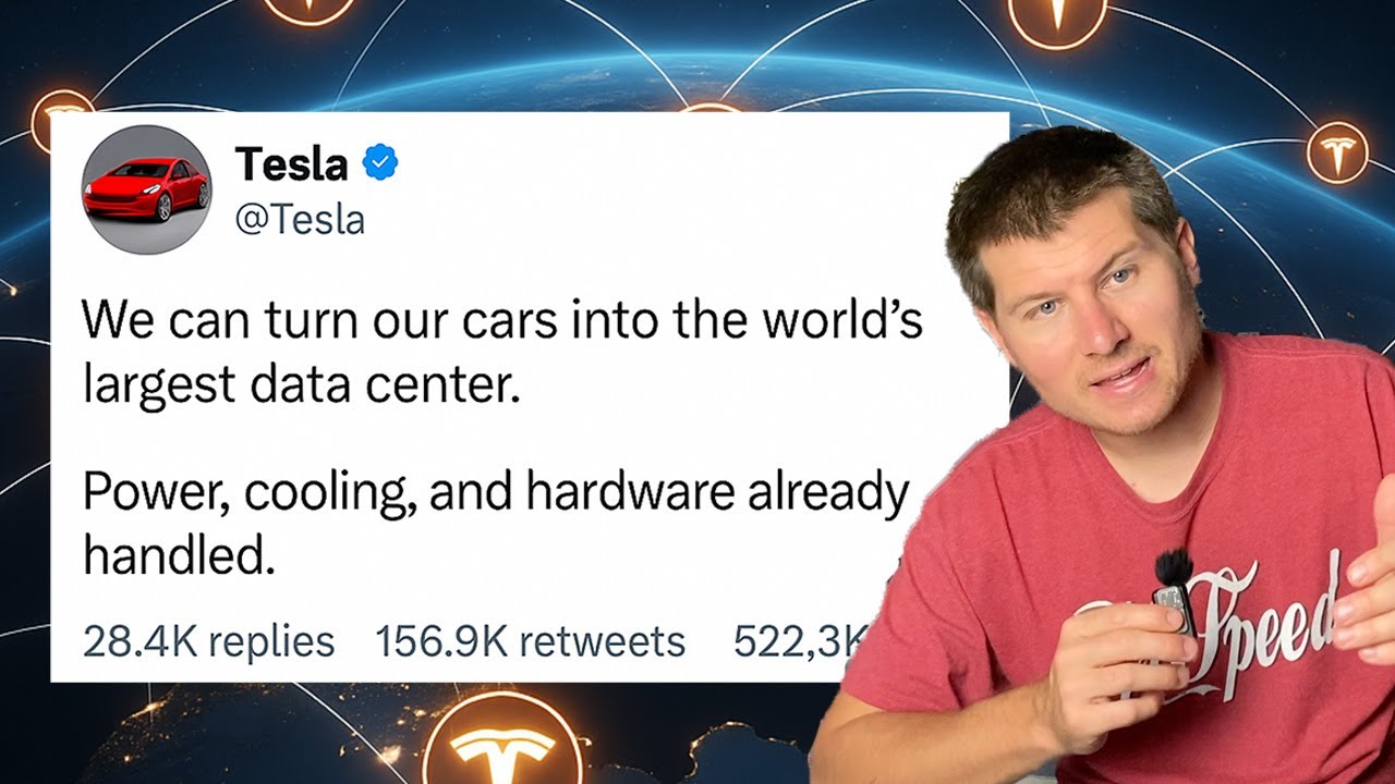 Tesla хочет превратить КАЖДЫЙ автомобиль в центр обработки данных