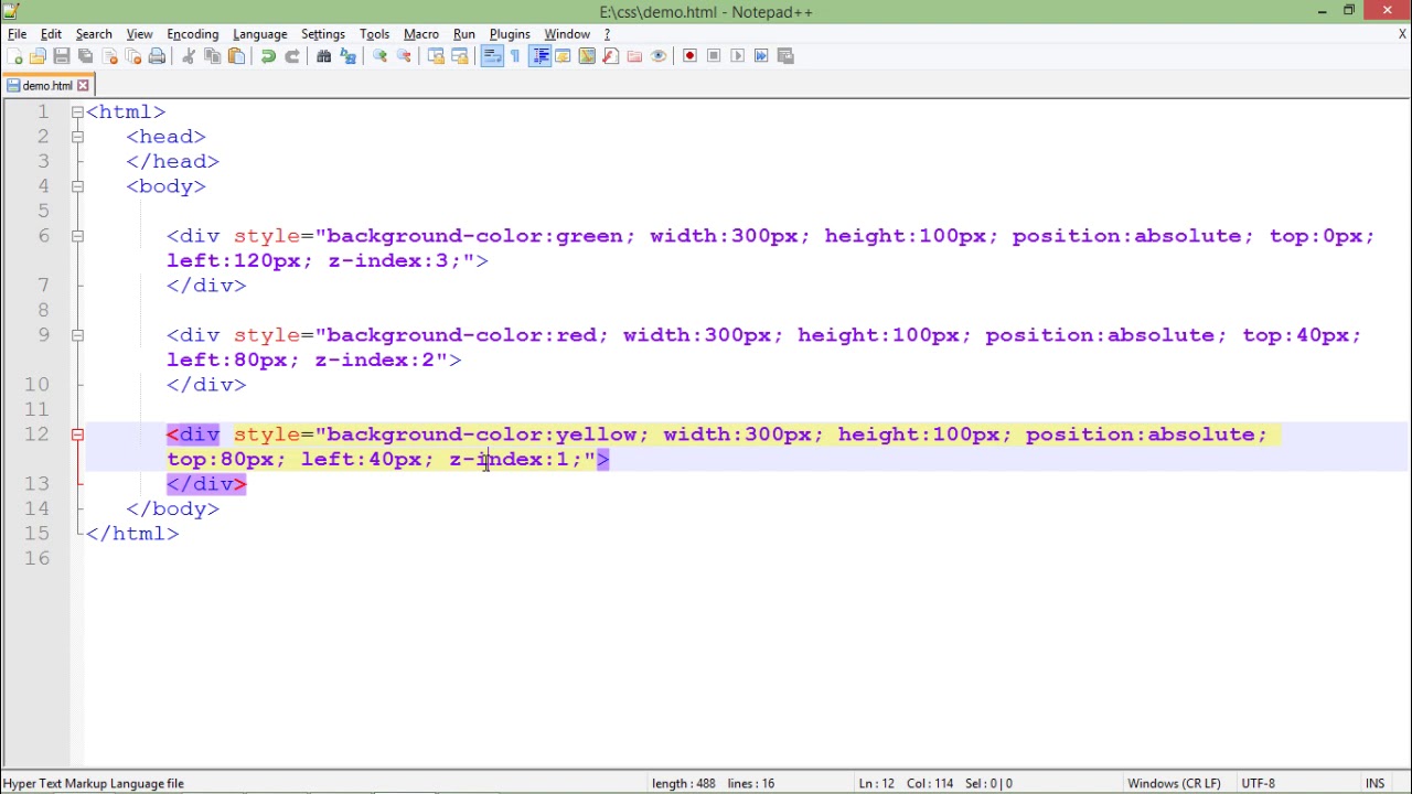 CSS - Layers