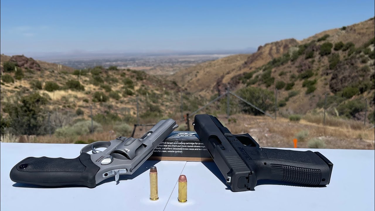 10mm vs 357 Magnum - Glock 20 vs Taurus 85