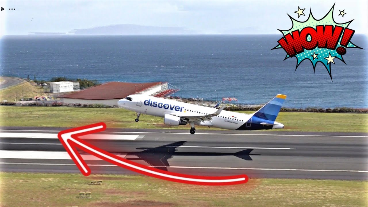 “DOUBLE GO-AROUND! Discover Battles Madeira Crosswinds – Lands on 3rd Attempt!”