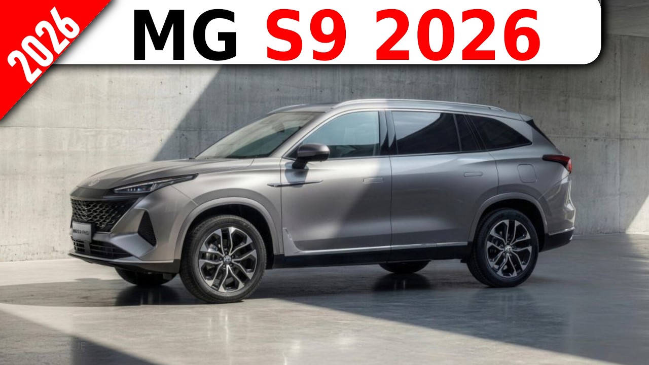 MG S9 2026 - zniszczy konkurencję? Ogromny SUV PHEV dla 7 os&oacute;b!