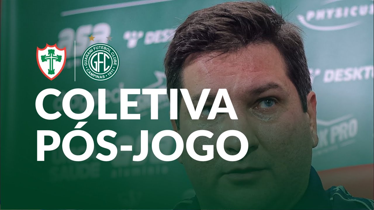 Coletiva do técnico Matheus Costa (PORxGUA)