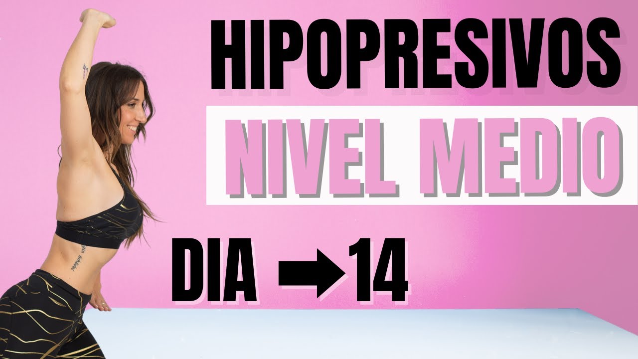 👌DÍA 14 Rutina de HIPOPRESIVOS Nivel Medio ¡Desafía tus LIMITES y fortalece tu ABDOMEN!