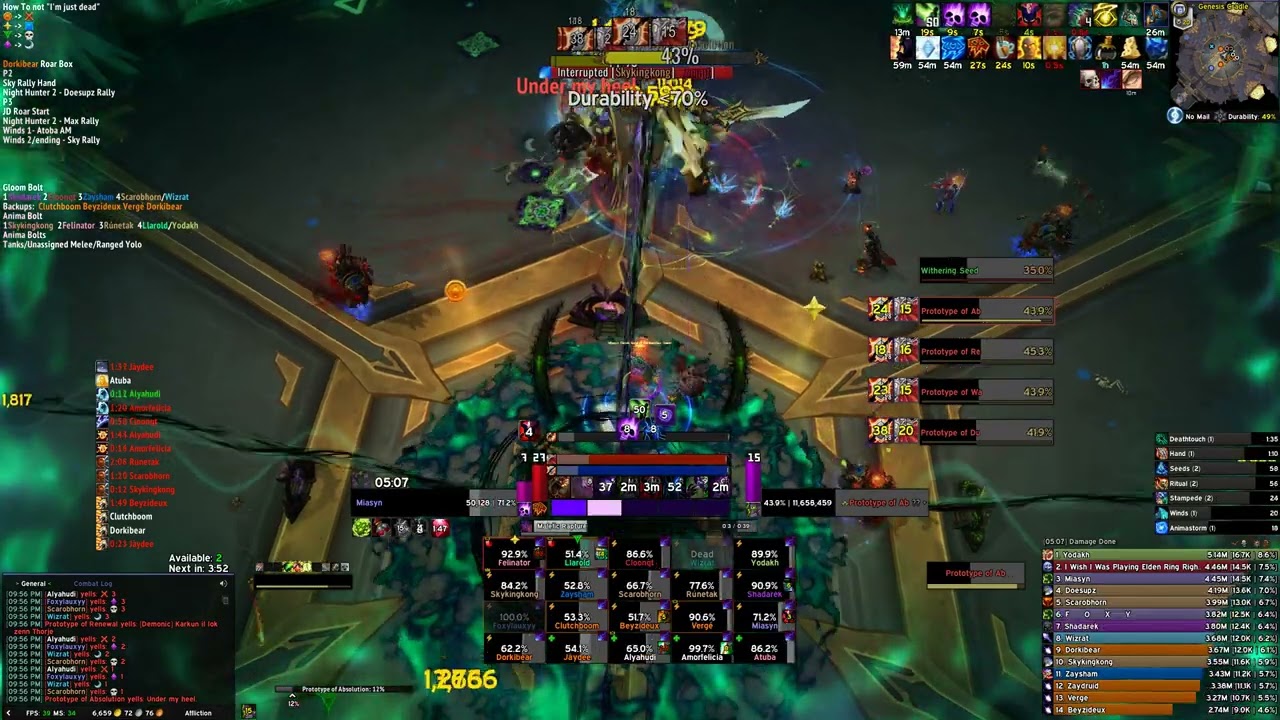 iKTB - Mythic Prototype Pantheon - World 11th - Warlock PoV