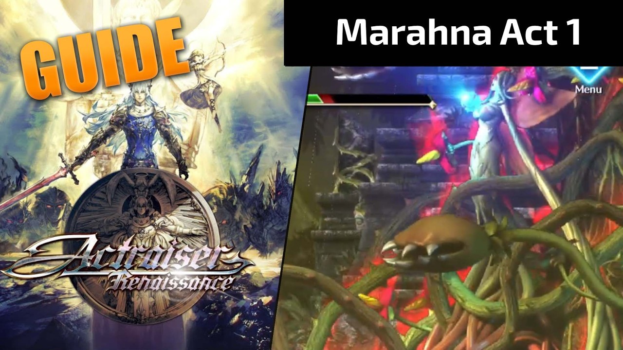 Actraiser Renaissance – Marahna Act 1 Guide (Angel Statues & Boss)