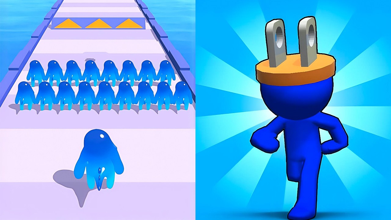 Join Blob Clash 3D vs Plug Head 💥 EPIC SpeedRun Challenge - All Levels Unlocked (Android,iOS)