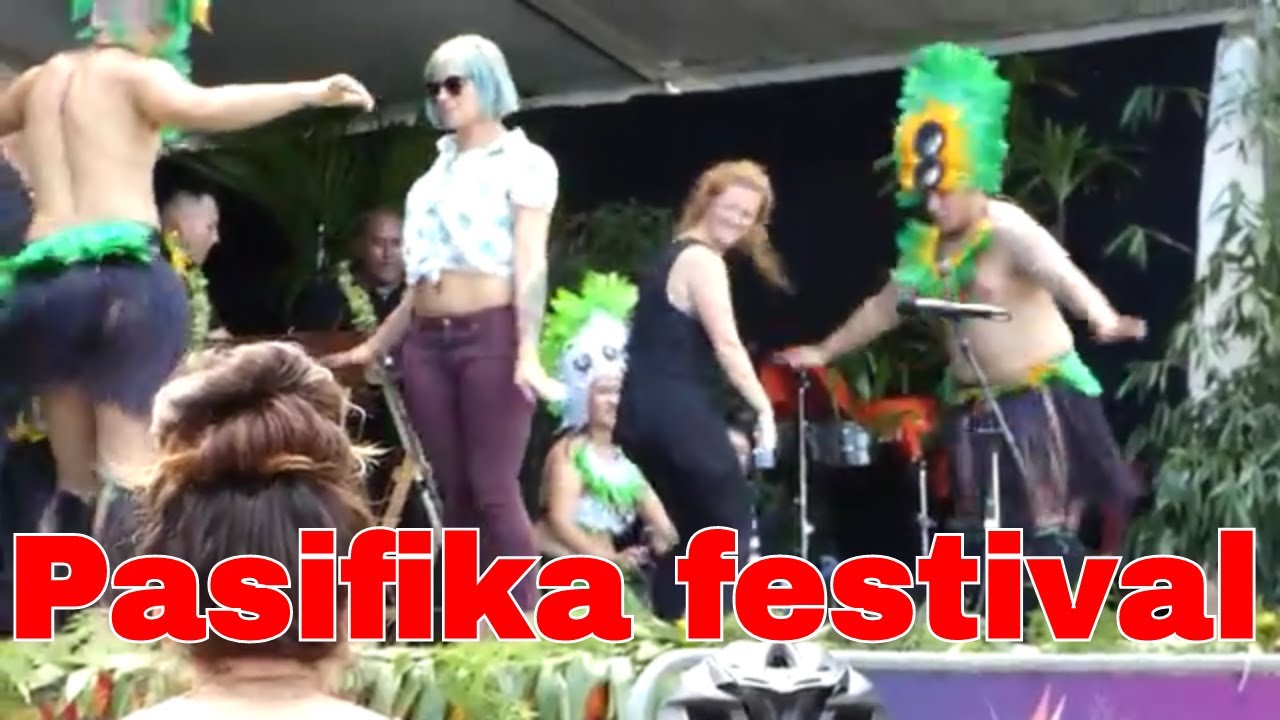 Dance competition, Cook Islands Village, Pasifika Festival 2018
