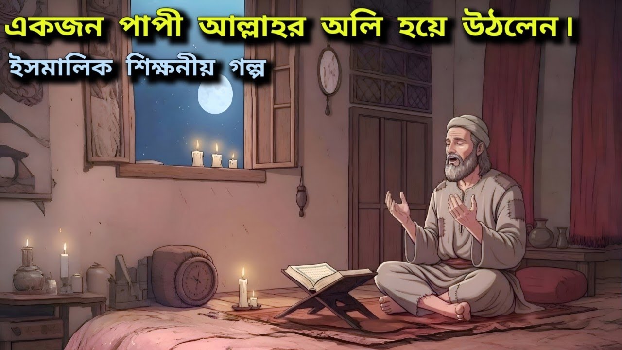 একজন  পাপী আল্লাহর অলি হয়ে উঠলেন | ইসলামিক  শিক্ষানীয় গল্প | Islamic Voice  Tv