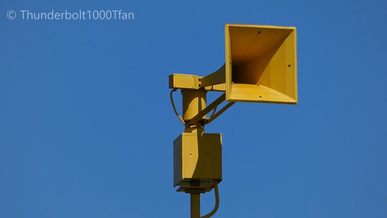 Federal Signal Thunderbolt 1003 Siren Test | Full Alert | Auburn, IN | 4/6/24