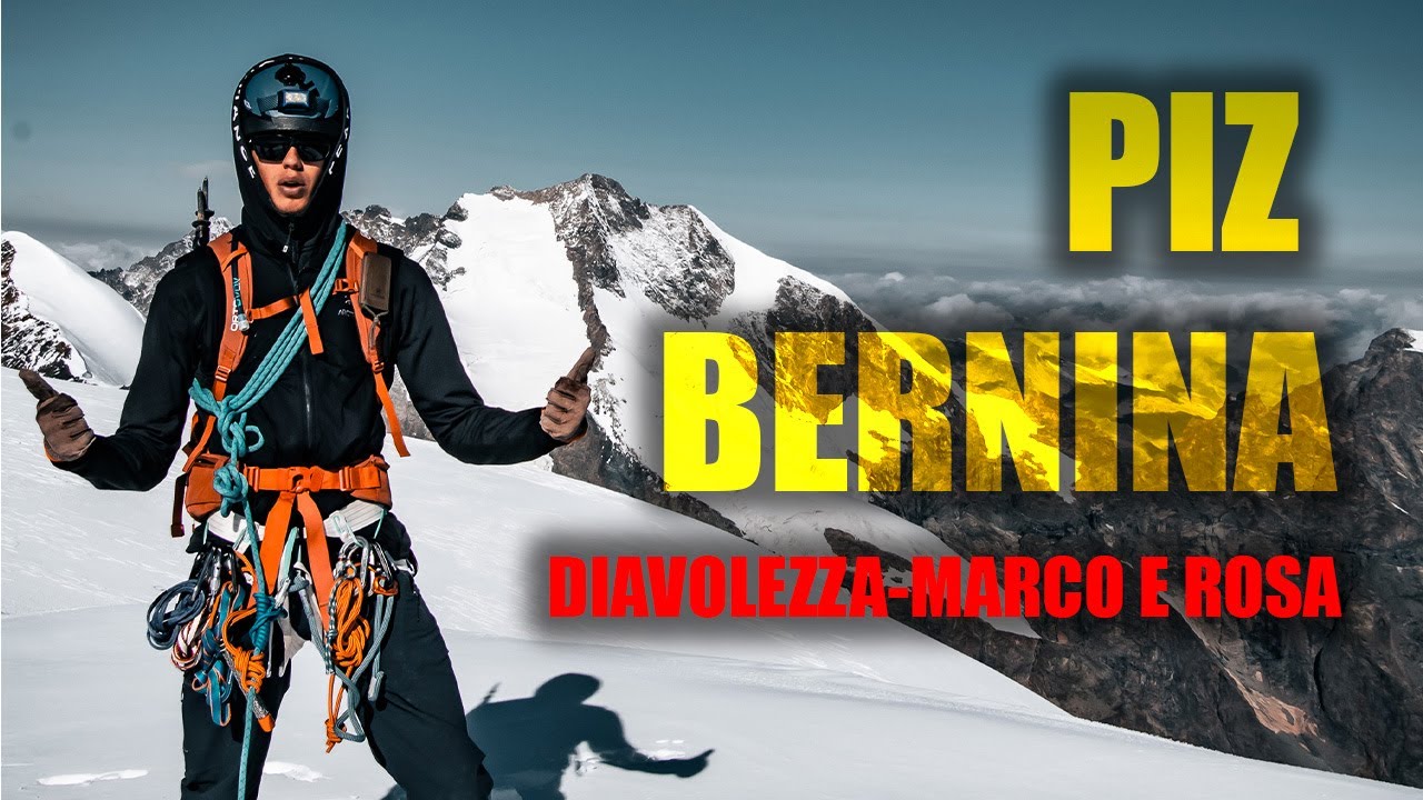 Piz Bernina – il mio secondo 4000 | White out, crepacci e tempesta sulla via Marco e Rosa