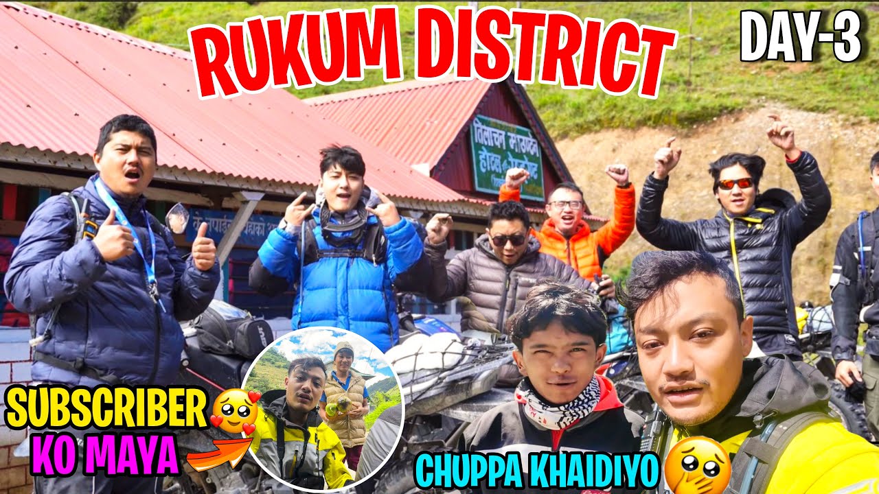 Baglung Simana To Rukum || Gaun ma Kakro Gift aayo || Jhyap Baje || CF Moto || MRB Vlog ||