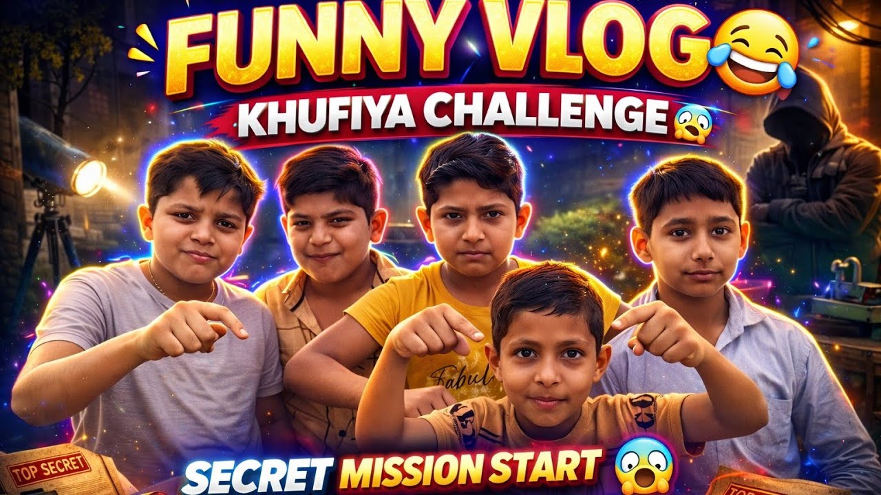 BEST KHUFIYA CHALLENGE 🤫 क्या हो पायेगा ये CHALLENGE COMPLETE ❓😅
