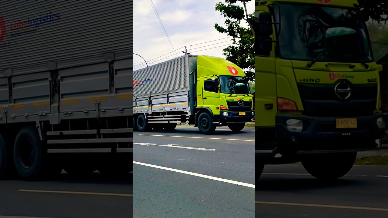 TRUK HINO WING BOX TRONTON PANJANG MUATAN BERAT NGEBUT SANGAT CEPAT 