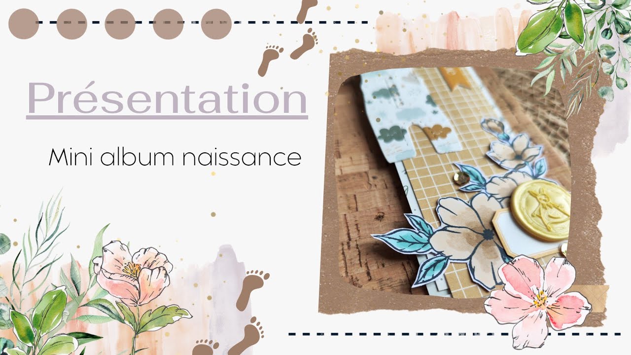 Présentation : mini-album naissance