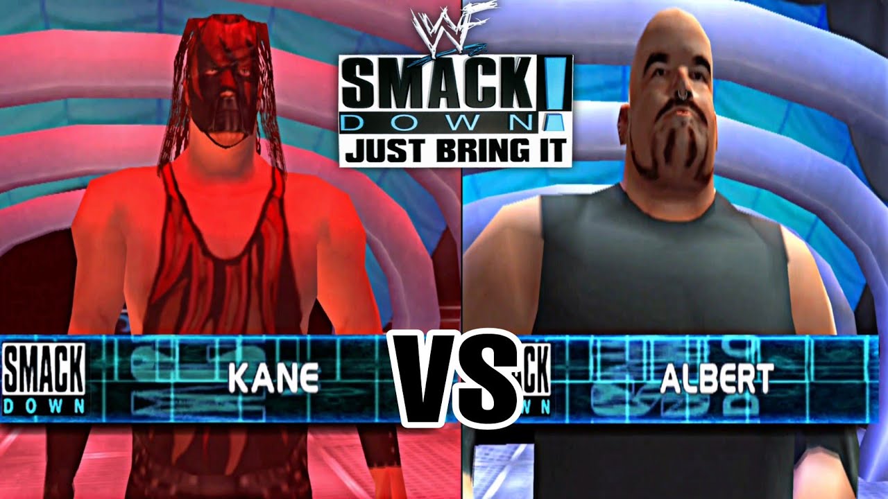 WWF Kane vs Albert match 14 June 2001 SmackDown | SmackDown Just Bring It PCSX2