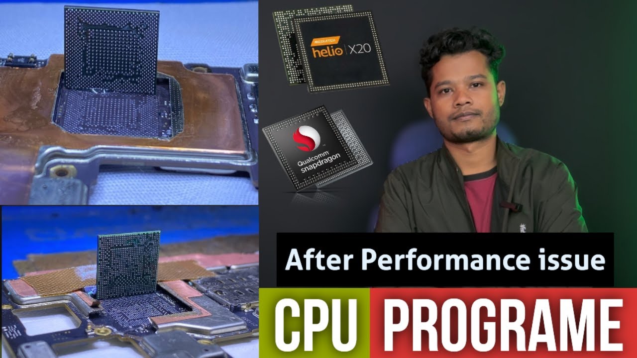 After CPU Reballing Performance issue ? CPU problem fix