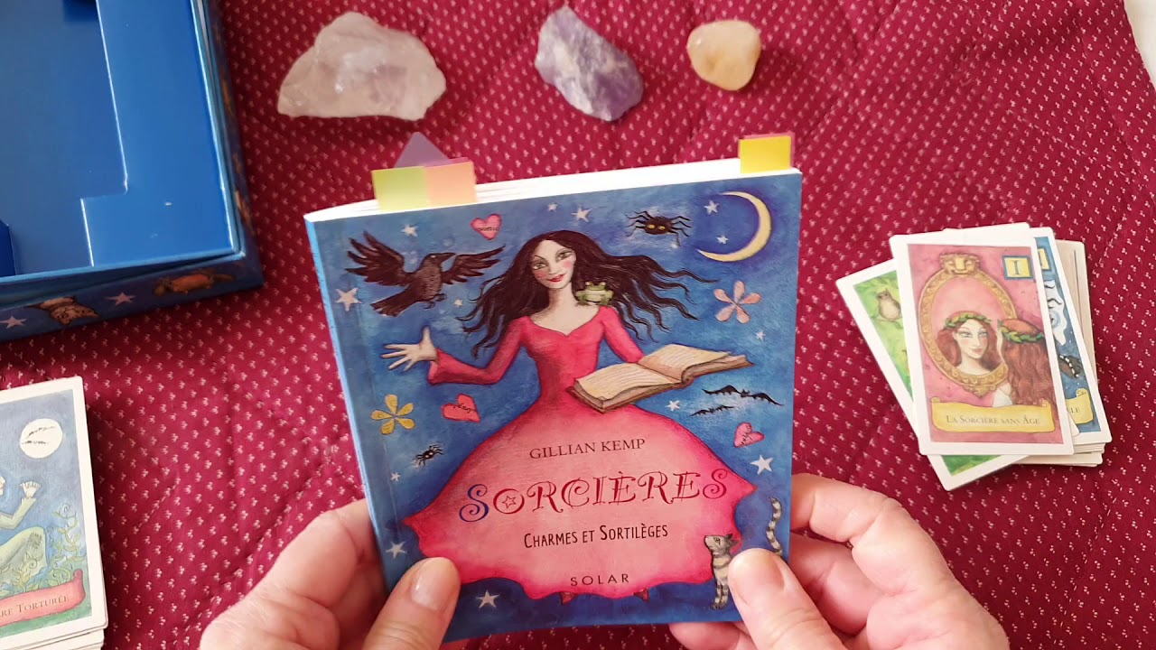 Présentation de l Oracle Sorcieres de Gillian Kemp . Charme et sortilèges.
