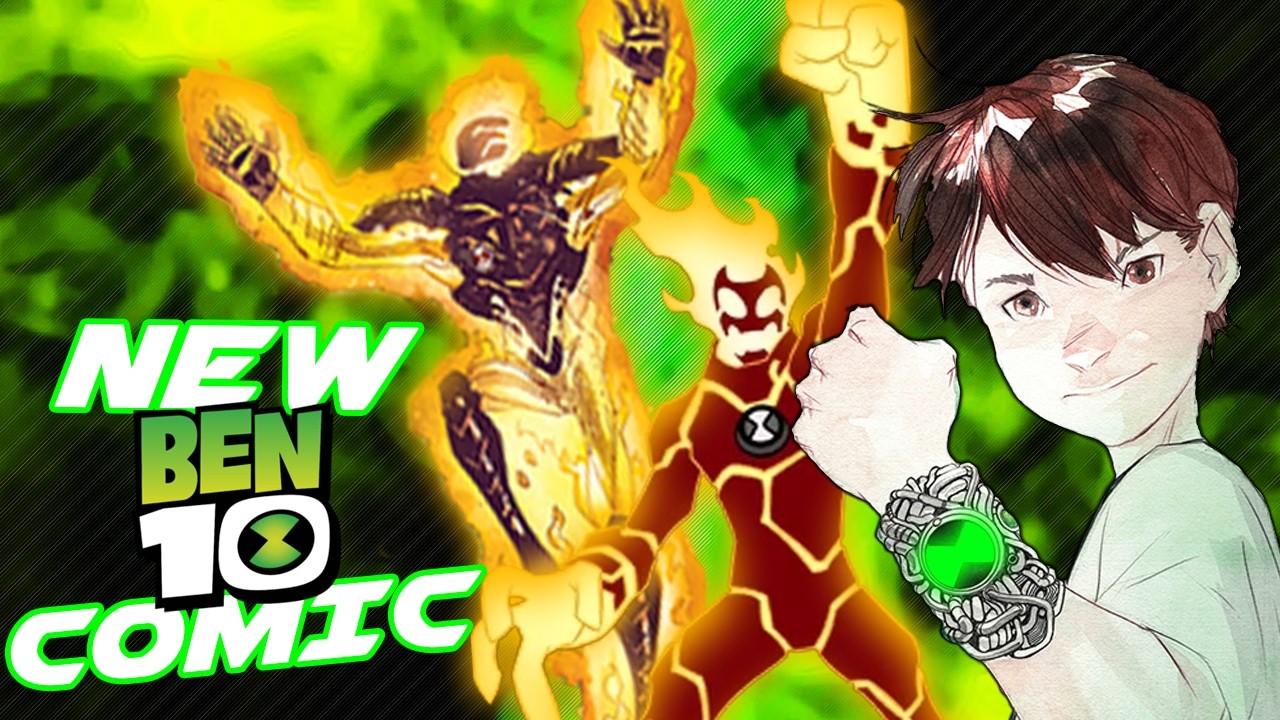 FIRST LOOK At The NEW BEN 10 OFFICIAL COMIC DESIGNS