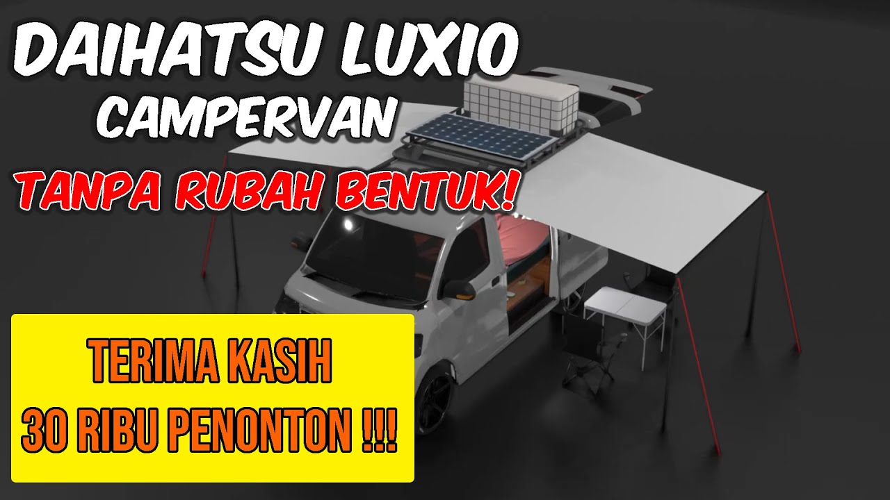 Inspirasi Campervan Indonesia | Daihatsu Luxio