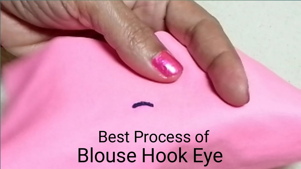 Best Process Of Blouse Hook Eye.