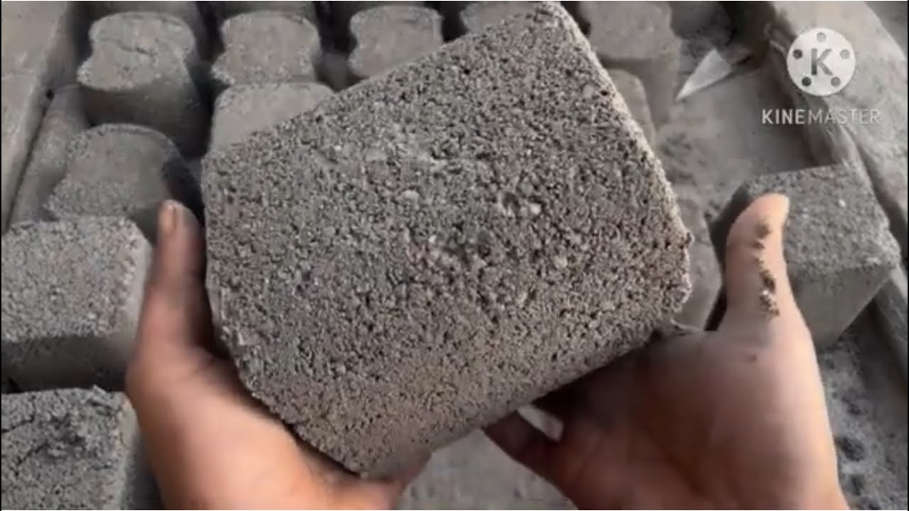 Dusty gritty sand cement dry floor and water crumbling #asmr 