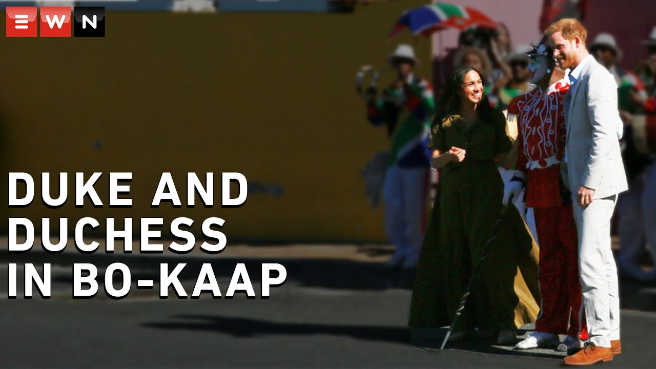 Duke and Duchess of Sussex spread love in Bo Kaap