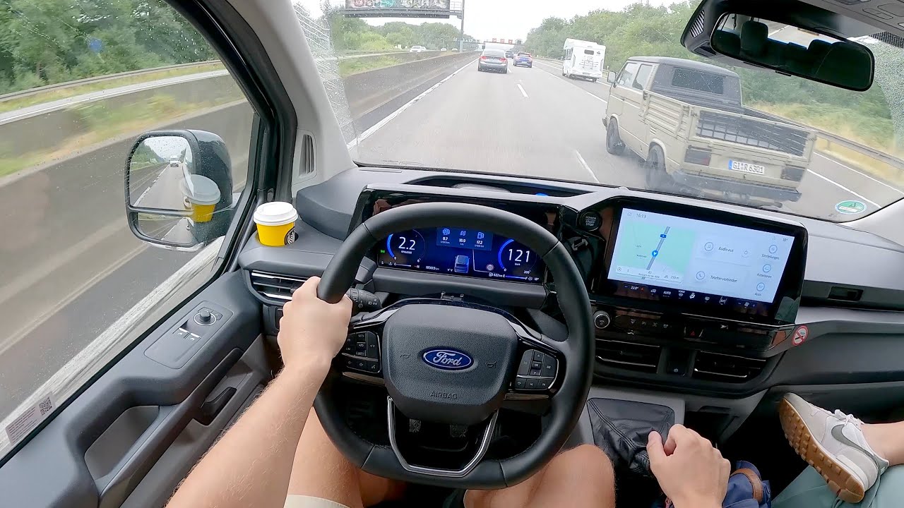 2025 Ford Tourneo Custom 2.0 EcoBlue 136 PS Manual | Chill POV Drive