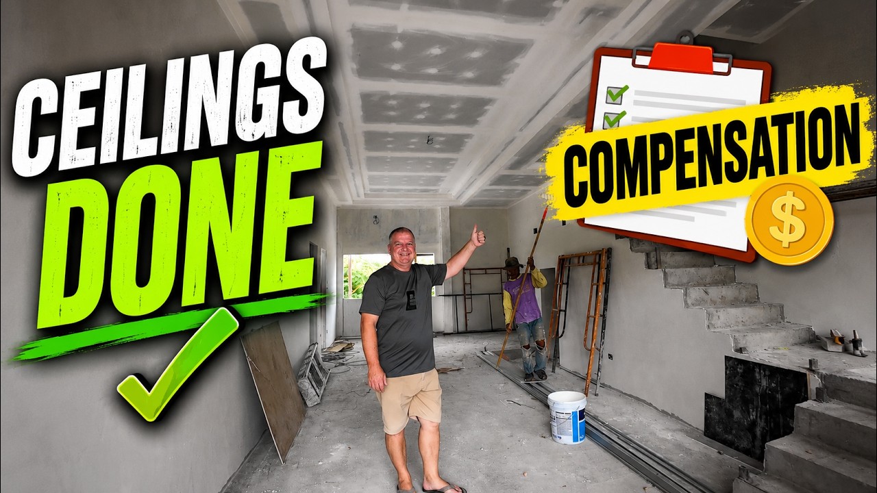 Ceilings 100% Done! We Finally Made A Compensation Decision