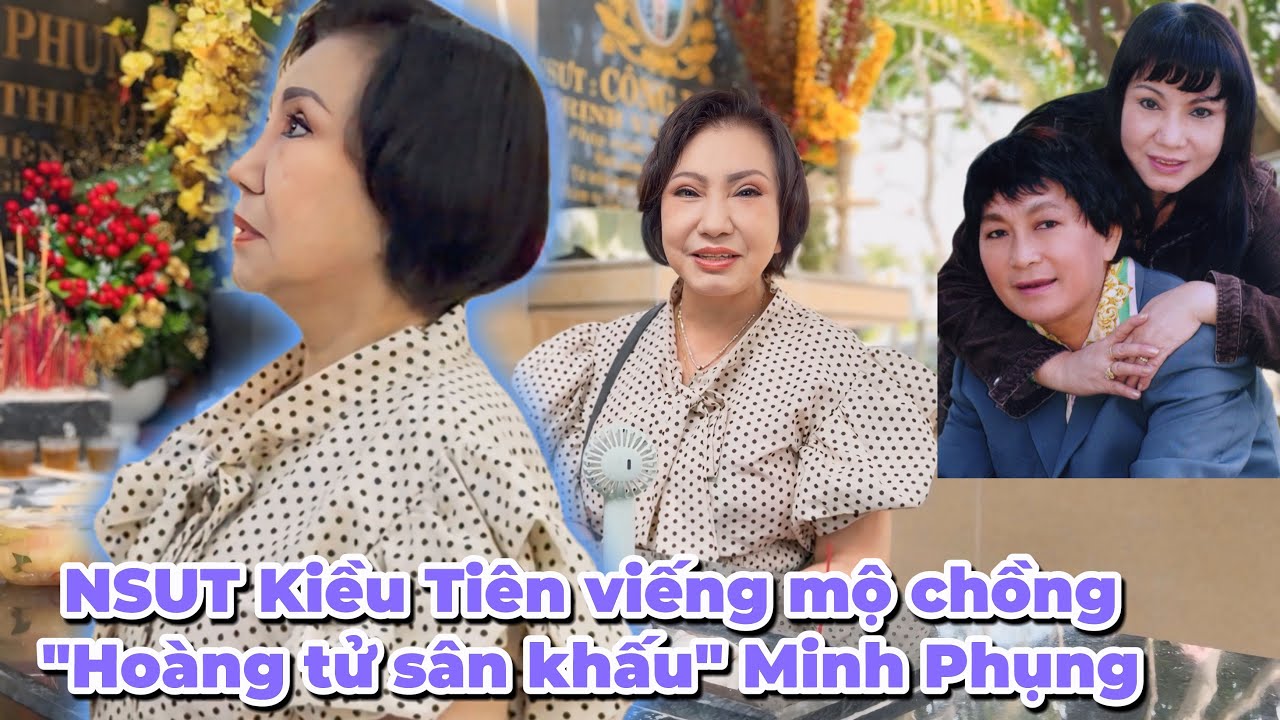Rằm tháng giêng, hội ngộ NSUT Kiều Tiên viếng chùa nghệ sĩ và mộ chồng - NSUT Minh Phụng