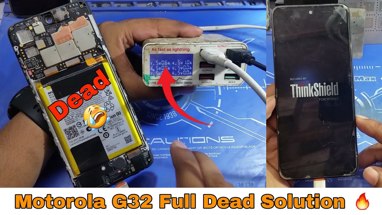 Motorola G32 Full Dead Solution 🔥 | Dead  Mobile Repairing Step | Fix all Dead Mobile