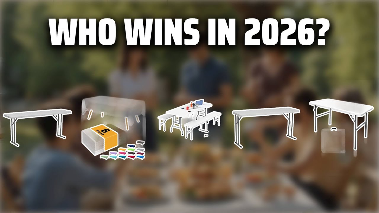 The Top 5 Best Long Plastic Table in 2026 - Must Watch Before Buying!