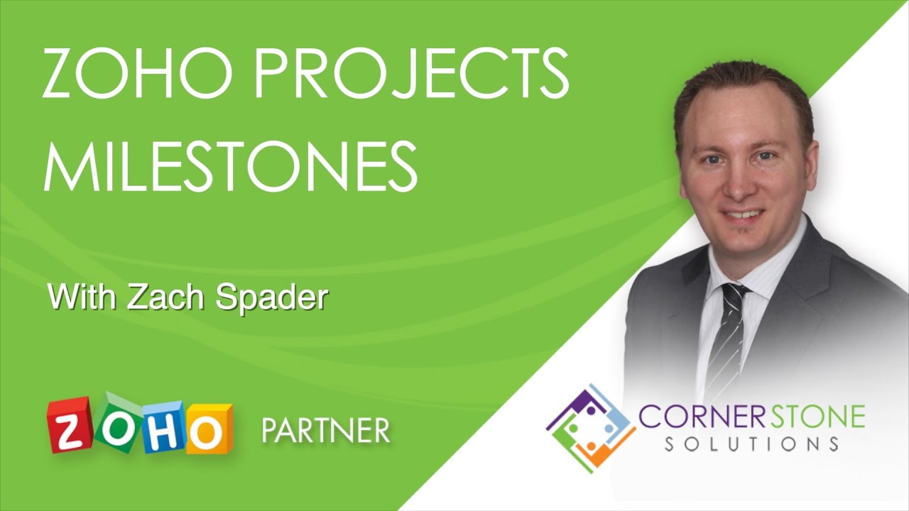 Using Milestones in Zoho Projects