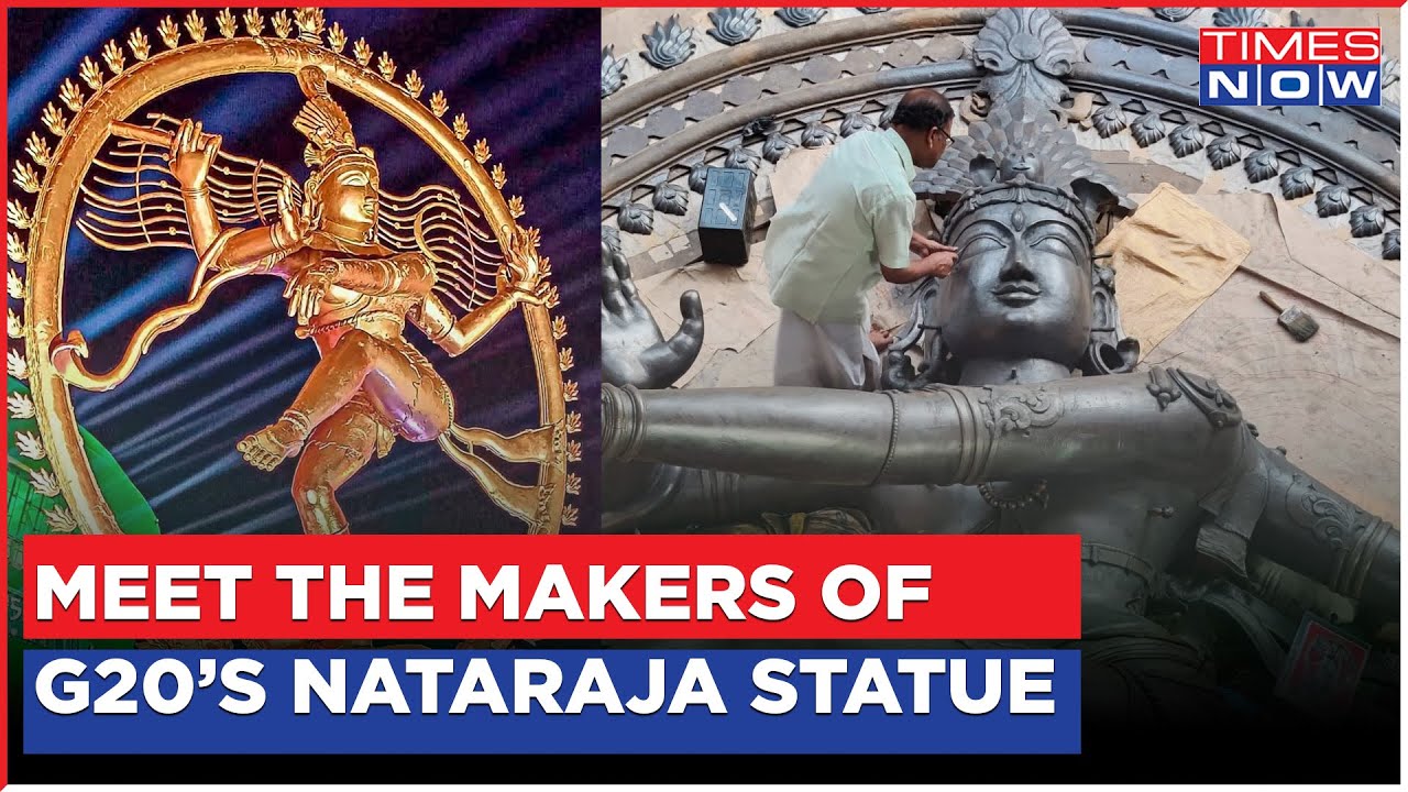Amazed By The 27-ft Nataraja Statue At G20 Venue? | Meet The Men Who Made It! | Ground Report