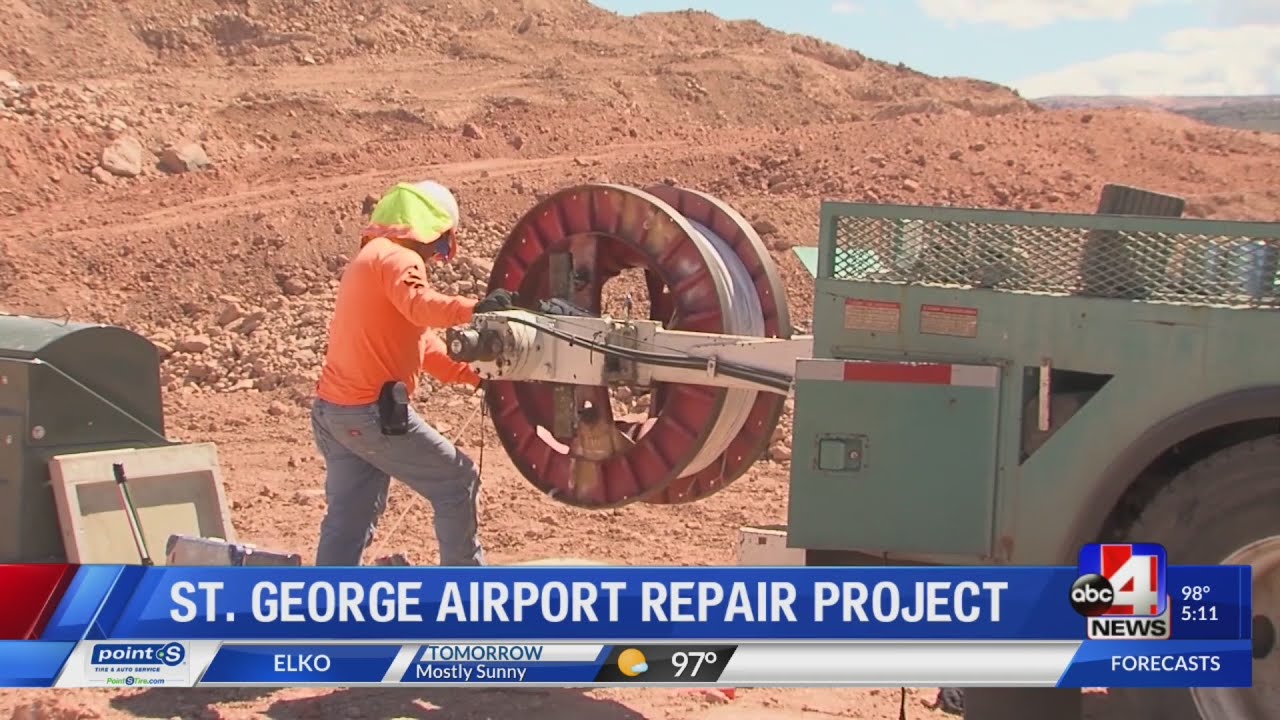 St. George airport repair project