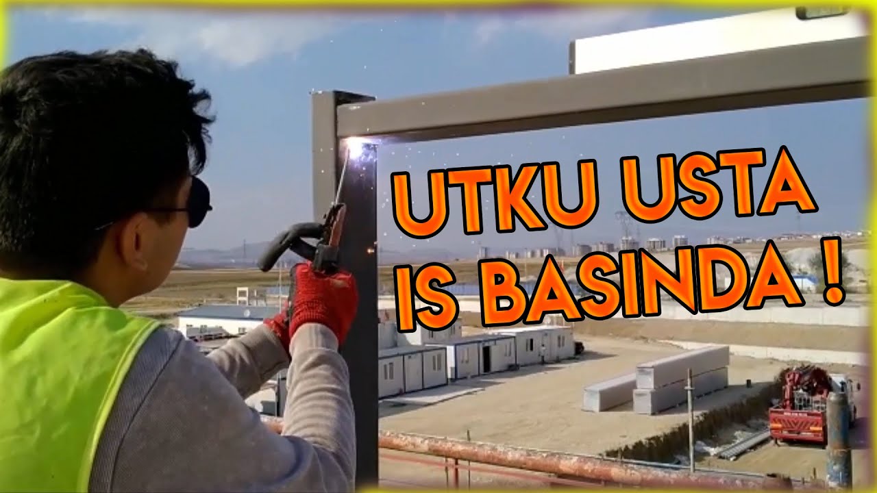 İNŞAAT SAHASINDA İLK GÜNÜM !! (İSKELEYE ÇIKTIM ÇOK RİSKLİ OLDU 😝)