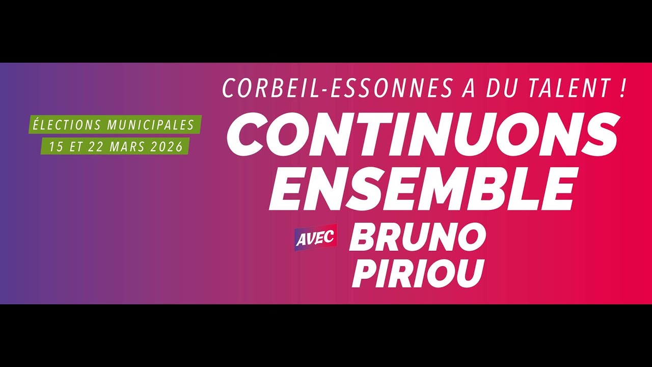 Projets pour le centre-ville (Continuons ensemble avec Bruno Piriou)