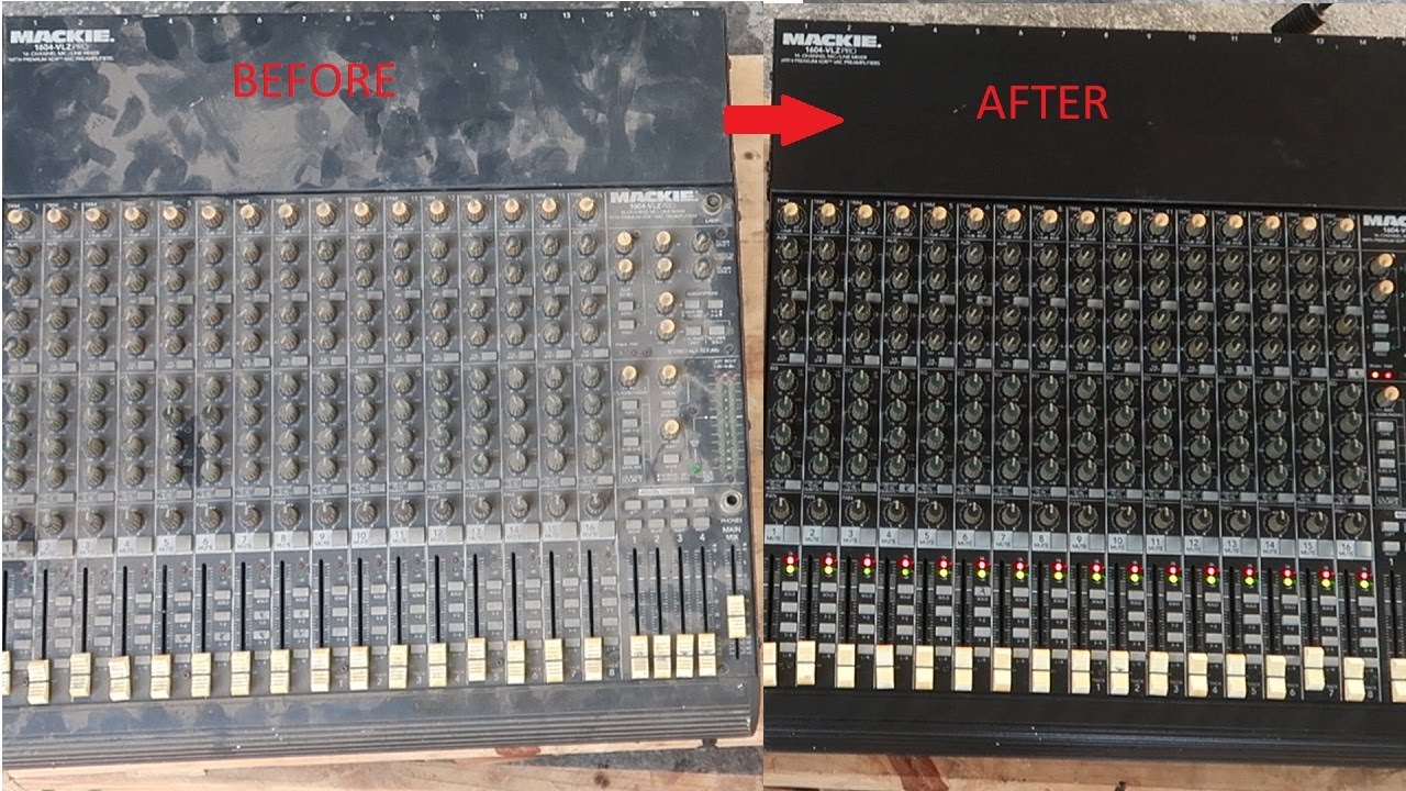 Restoration Mixer Table 16-Chanel Mic/Line MACKIE 1604-VLZ Pro