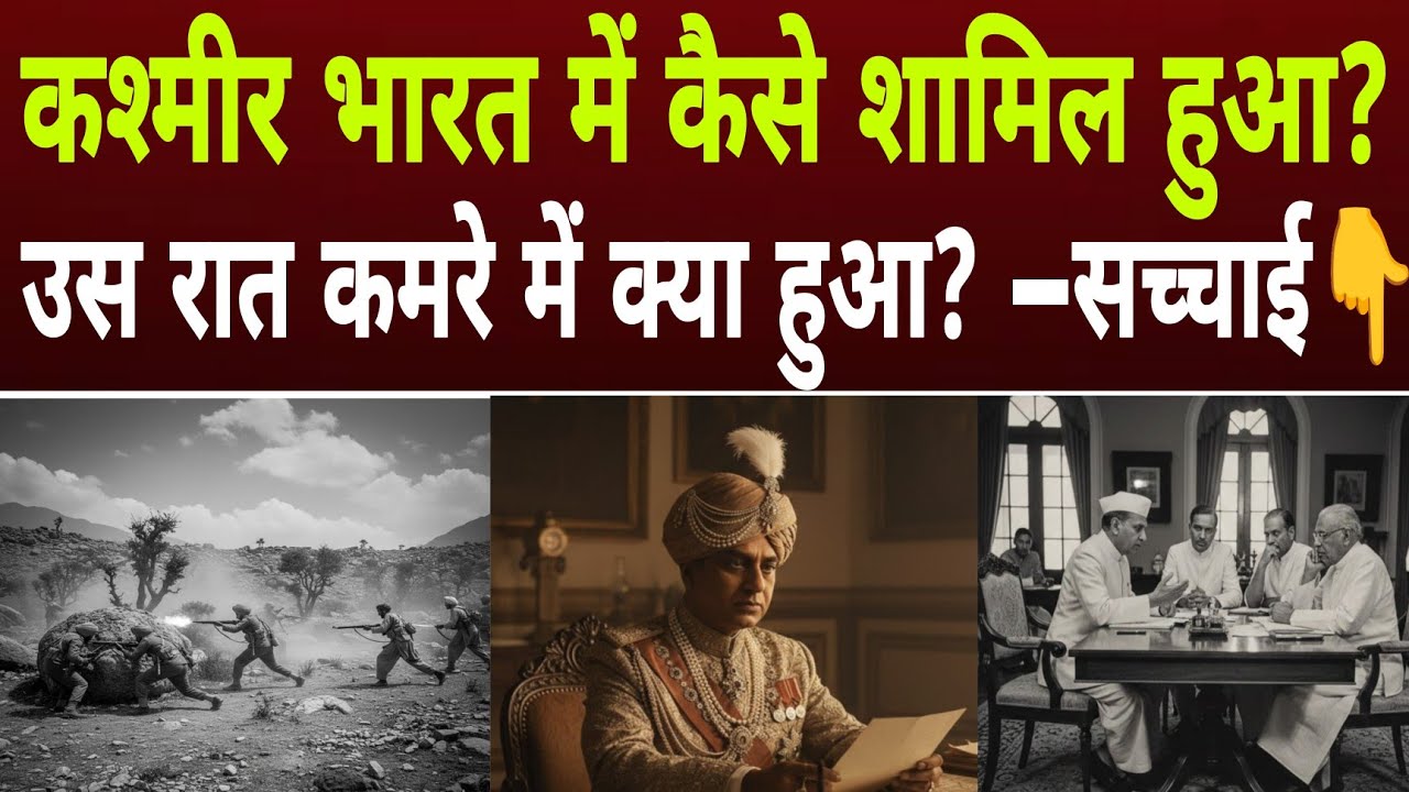 Kashmir Truth : “26 अक्टूबर 1947 की वो रात | कमरे में क्या हुआ था? | Kashmir Story 