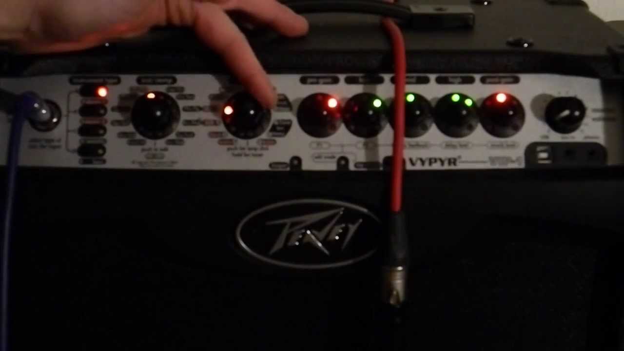 Peavey VYPYR VIP 1, Guitar Amps miked, no talk, HQ Audio