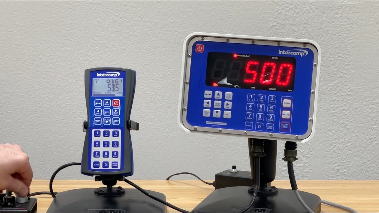 Intercomp Scale Indicator - GRINDER MIXER