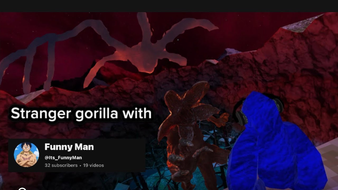Playing Stranger Things, but in gorilla tag? playing with @lts_funnyman ￼￼