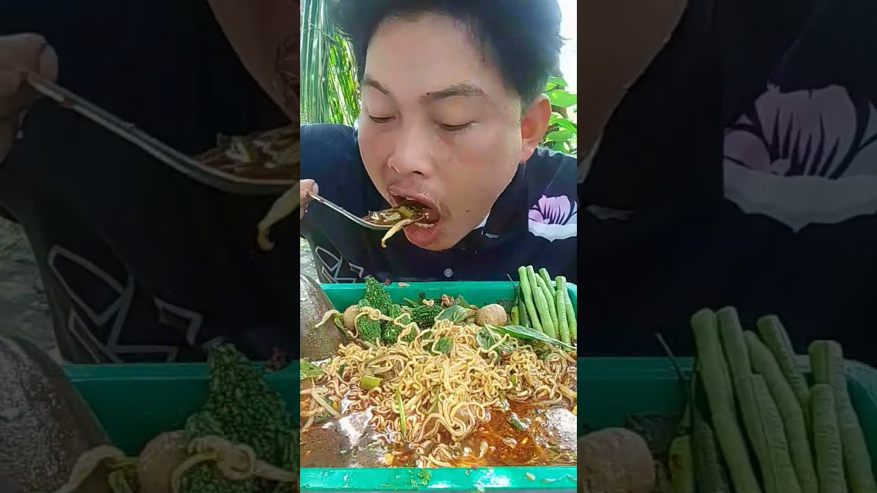 ก๋วยเตี๋ยวเส้นมาม่าอร่อยสุดๆ #cooking #recipe #thaifastfood #mukbang #eating 