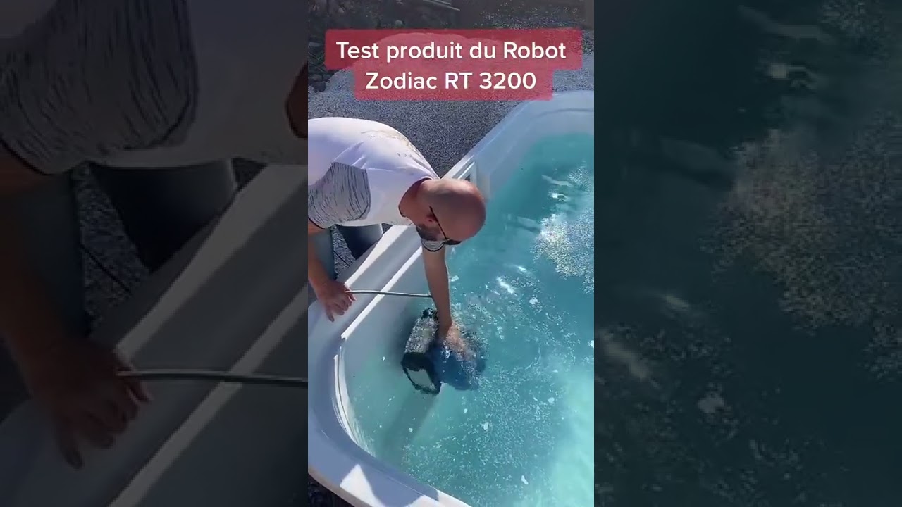 Test produit : Robot Zodiac RT 3200 par #lespiscinesderomain