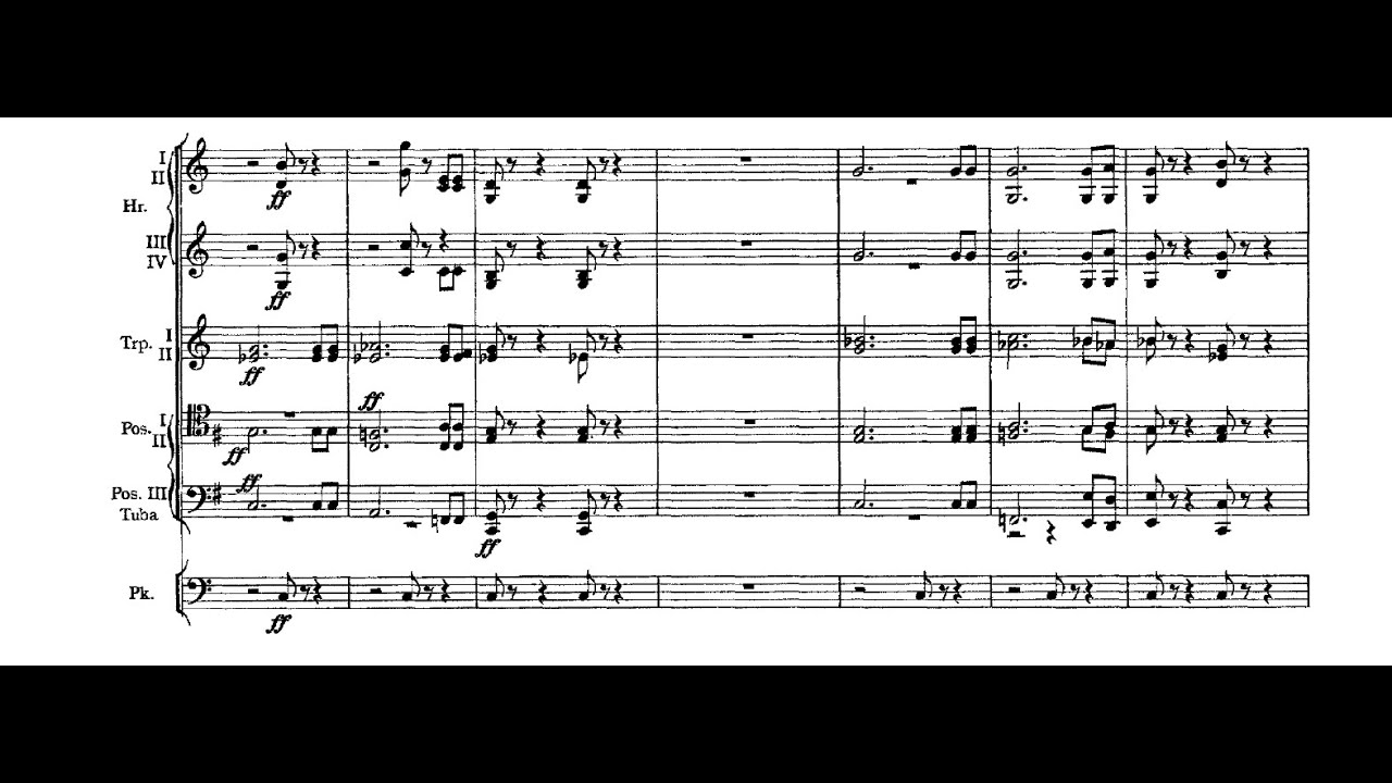 Pyotr Ilyich Tchaikovsky -- Symphony No. 5 -- Score