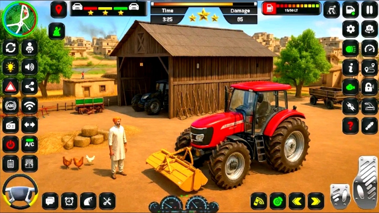 Modern Tractor Farming Driving Simulator 3D - New Tractor Games - Android Gameplay
