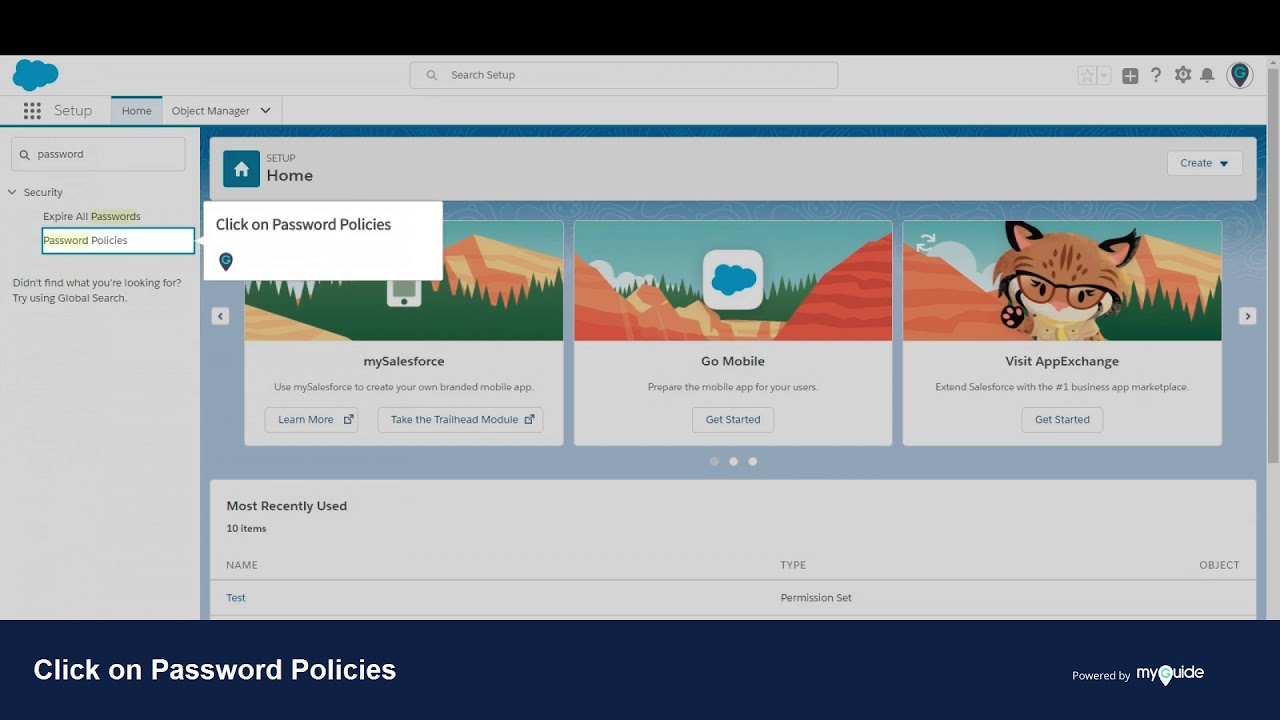 How to Manage Password Policies in Salesforce Lightning