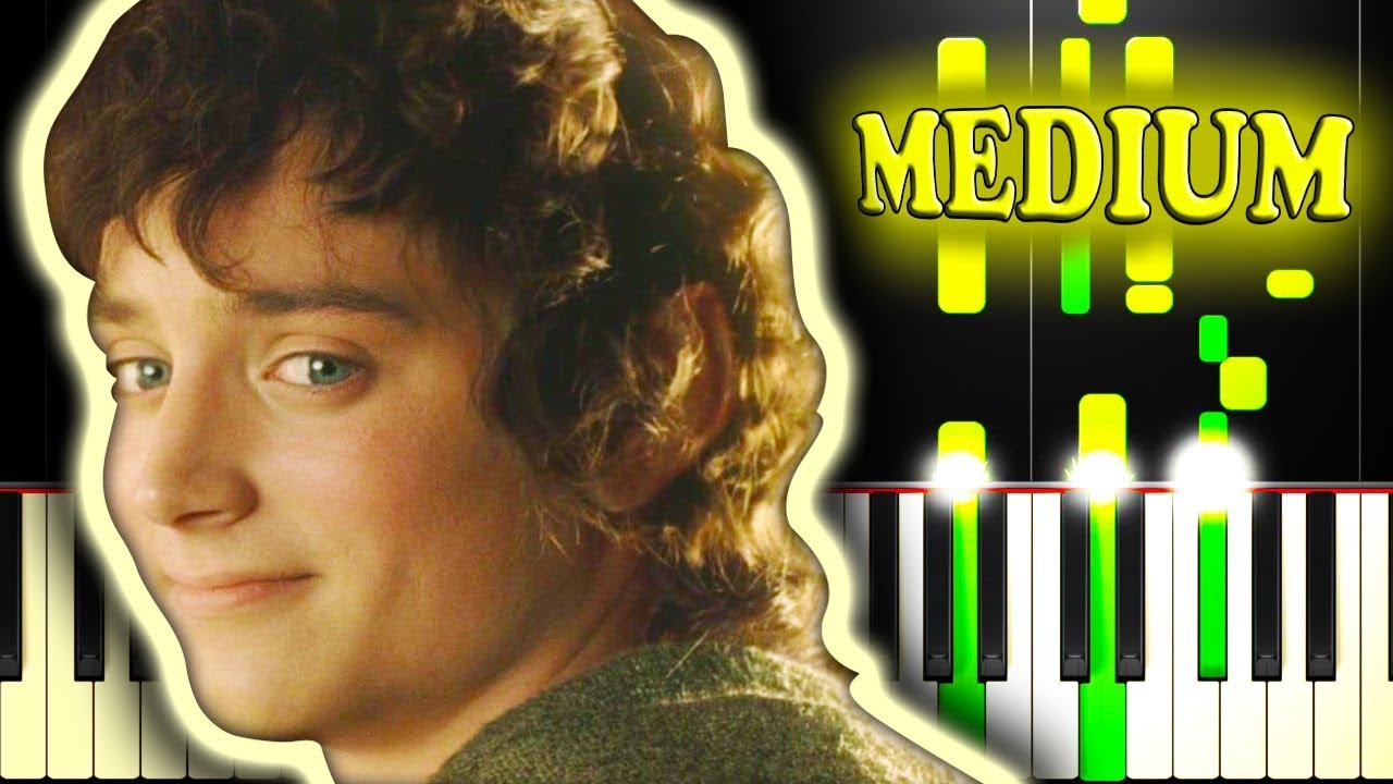 CONCERNING HOBBITS from THE LORD OF THE RINGS - Piano Tutorial