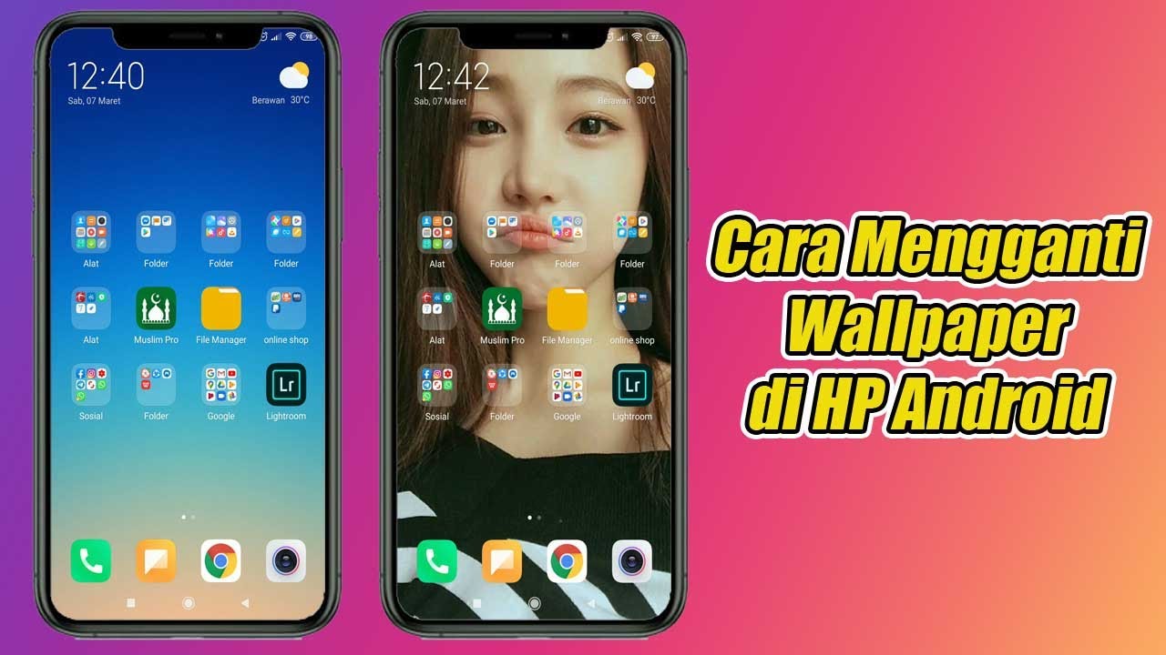 Cara Mengganti Wallpaper di HP Android