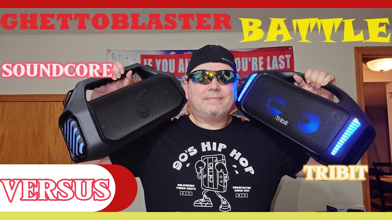 Soundcore Boom 2 Plus VS Tribit Stormbox Blast 🛜 Boombox Basement Battle 📊Custom EQ  🔥Who You Got?