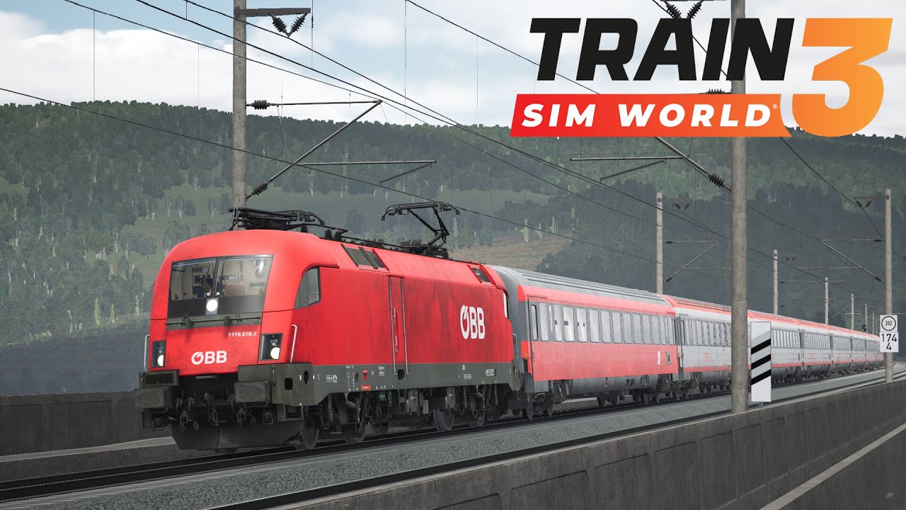 TSW3 - EC Richtung Hamburg - ÖBB 1116 + Eurofirma - 4K + Bonus Verkehr